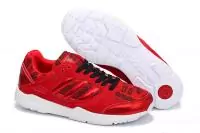 adidas tech super femme chaussures trefle nouvelle reduction populaire rouge